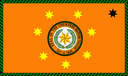 The Cherokee Nation's Flag