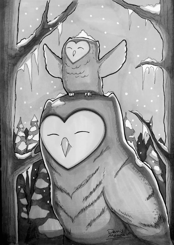 DennisOwls-drawing