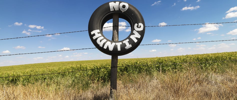 No-Hunting-notice