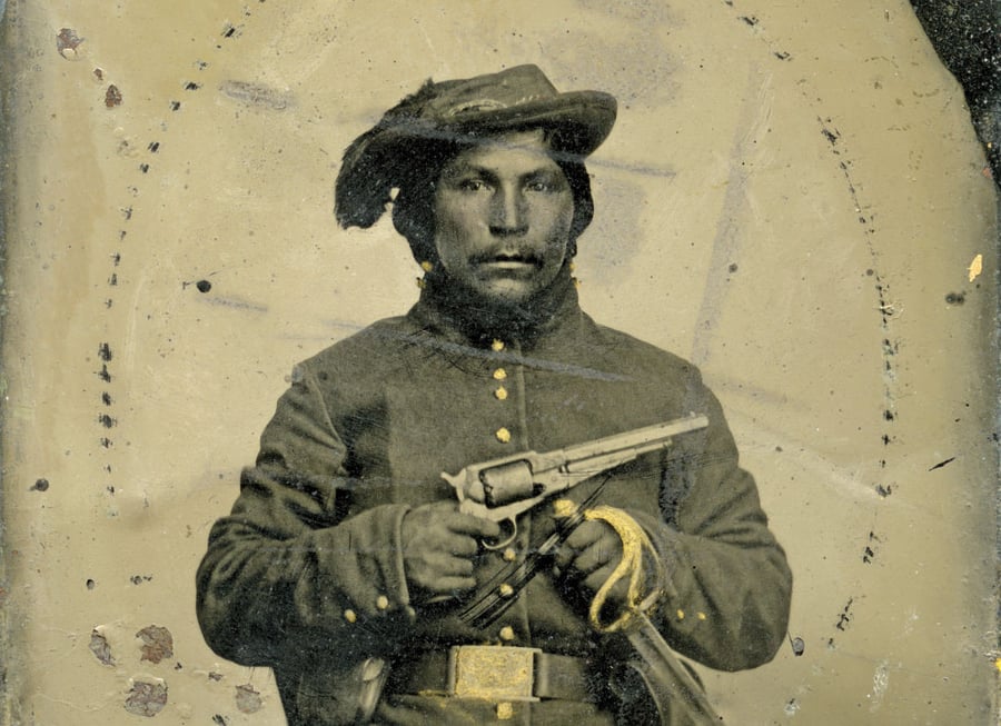 A Native Soldier in the Civil War