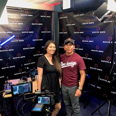 interviewer and interviewee