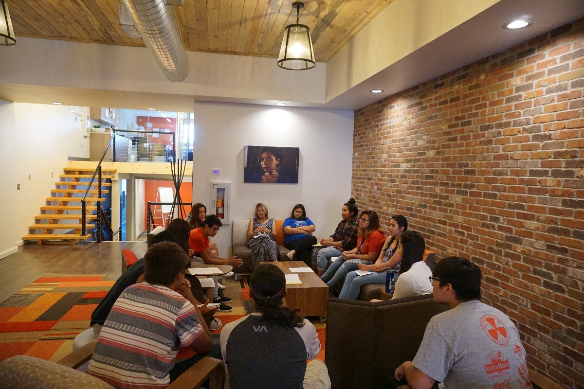 Leader's Society Meeting at Native Hope Offices-1